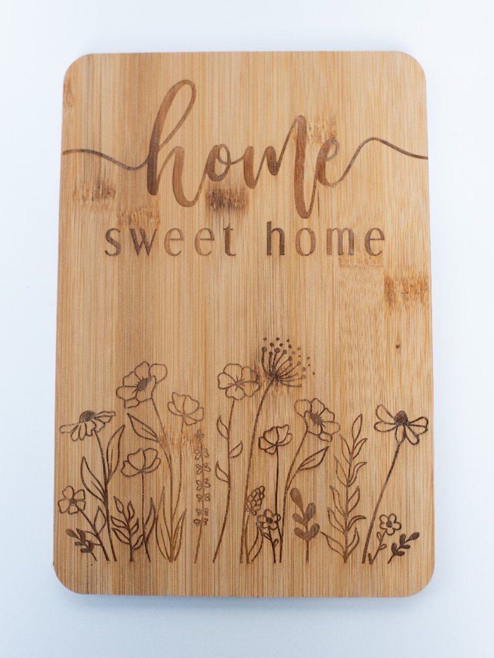Bamboo Cutting Board Laser Engraved Food Safe Grandma Kitchen Home Gift